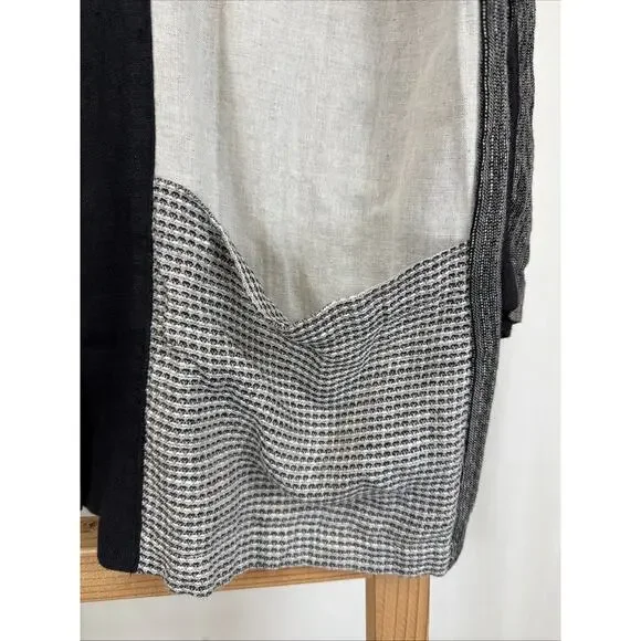 Vintage 90's Nannette Keller Mixed Button Up Jacket Tunic Top #1350 Size LARGE - Picture 4 of 7